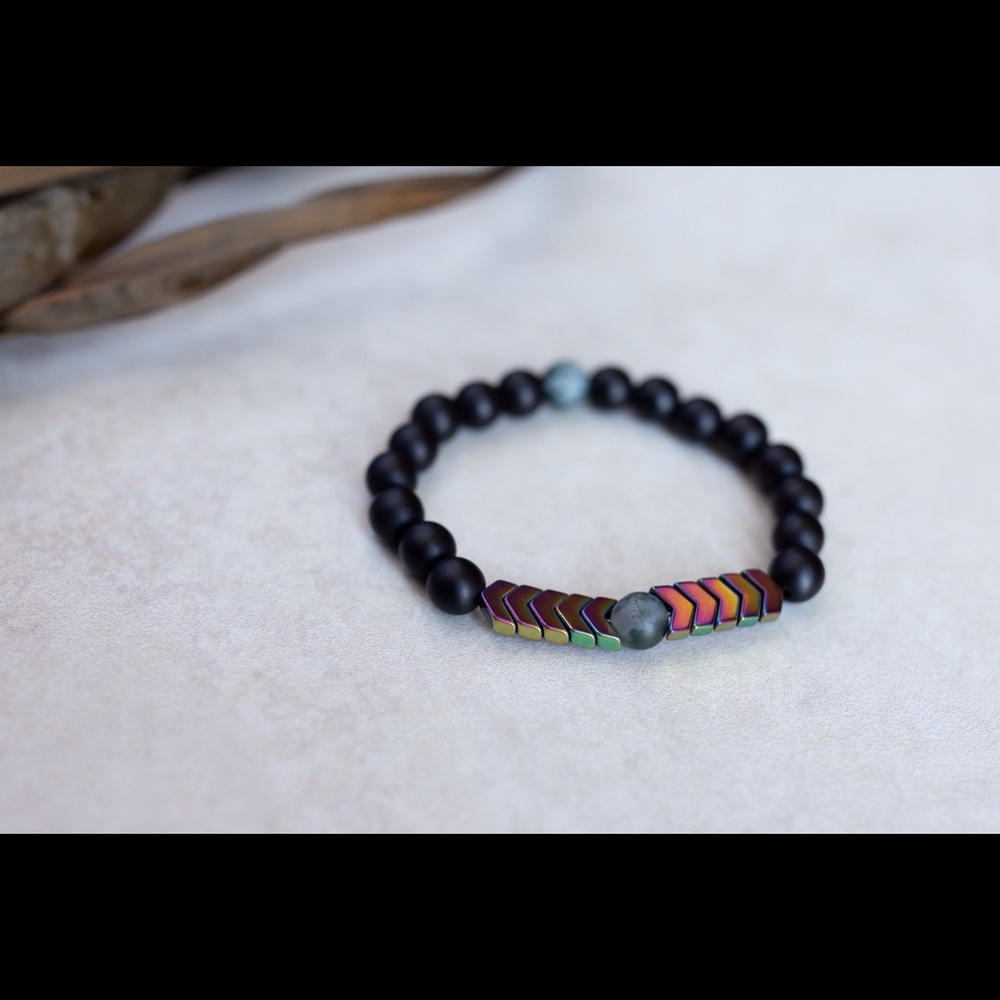 Hematite bracelet